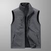 New Autumn and Winter Vest Men's Earthy Outdoor Leisure Middle-aged and Young Photography Fishing Vest Vest Horse Clip Sports Jacket Men