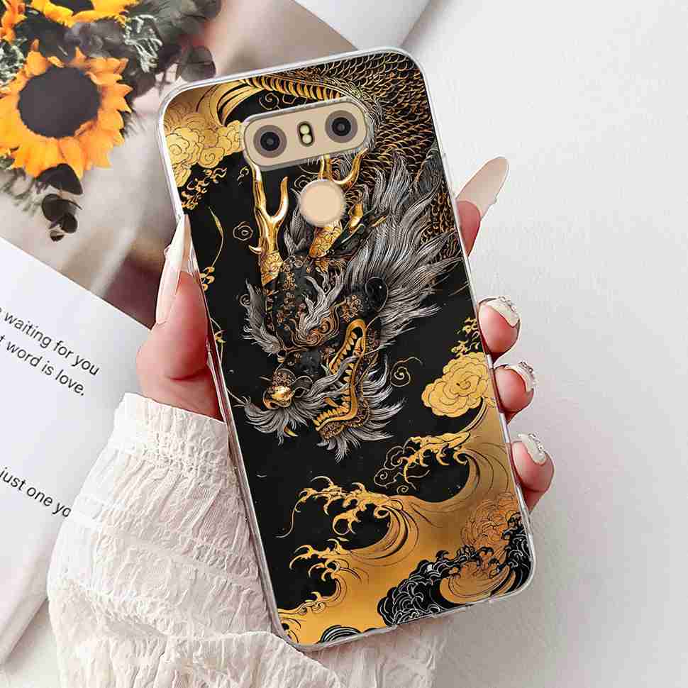 Para LG G6+ 5.7" Funda Diseño de Moda Patrones Silicona Suave TPU Cubierta Para LG G6+Plus LG G6 H870 H873 Fundas de Teléfono Resistentes a Golpes