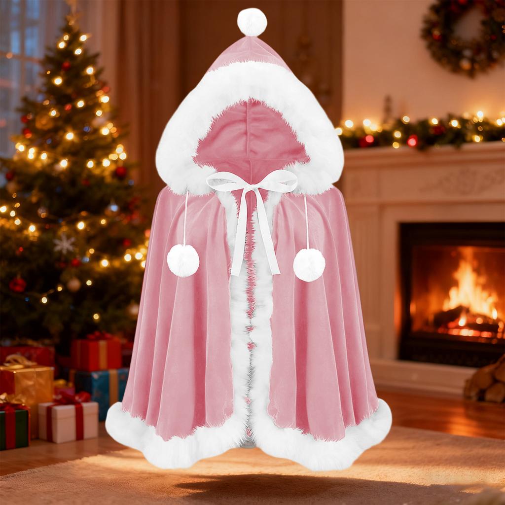 Ladies' Christmas Costume Cute Hooded Cloak Cloak