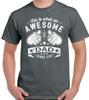 26 Dad T-Shirt This Is What An Awesome Looks Like Mens Funny Fathers Day Xmas D2 Unisex T-Shirt