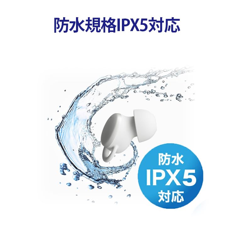 Green House Kabellose Kopfhörer für Touch Einfach Kein Ohr Weiß Schlafen, Ohrstöpsel, Schallisolierung, Sensor, Bedienung, Leichtgewicht, Wasserdicht, IPX5, Schmerz,