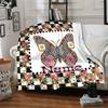 Butterfly Customize Your Name Blanket Warm Comfortable And Soft Blankets Are Suitable For Home Lunch Break Blanket Office Sofa Sofa Gift To Relatives