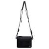 1L Brand Logo Polyester Crossbody Bag Unisex Bags Black 192536111U-1