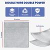 Non-Scratch Double-layer Iron Microfiber Mesh Thickened Steel Wire Cleaning Cloth Dishrag Washing Pot Rags Kitchen Towel