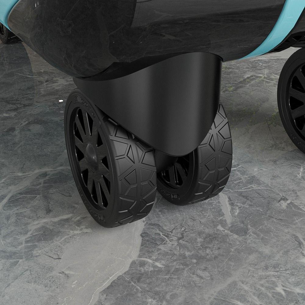 8 Buc. Roți Silențioase pentru Bagaje, Reduc Zgomotul, Huse pentru Roți de Cutie Troler