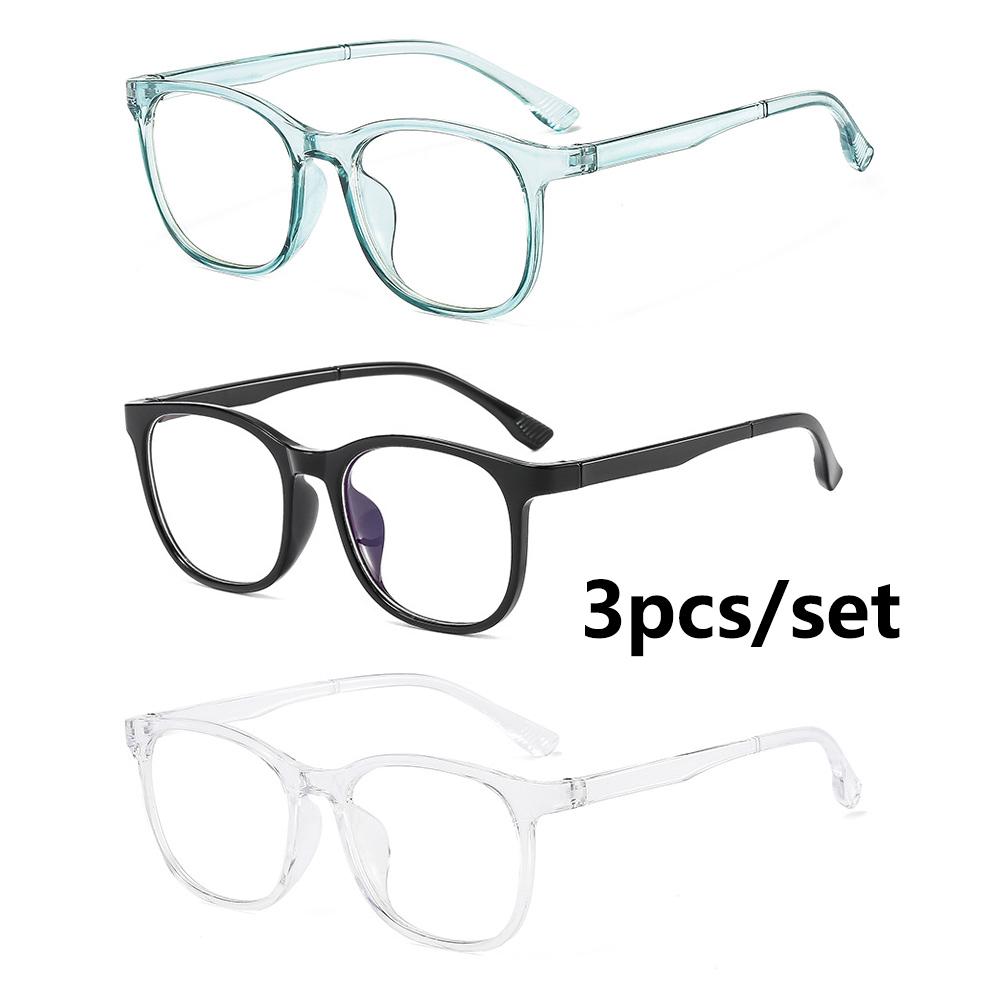 New Transparent Square Computer Glasses Frame Women Men Anti Blue Light Rectangle Eyewear Blocking Optical Spectacle Eyeglasses