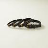 We Original All Leather Collar Black GOOD MANNERS DOG SERIES - (XL) /