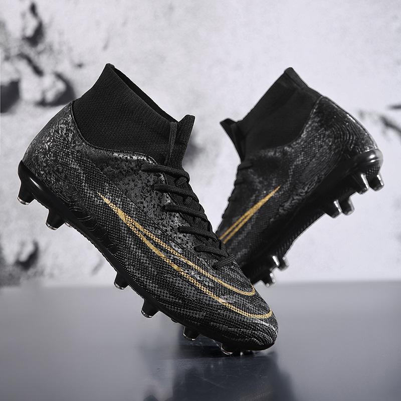 

Высокие футбольные бутсы Мужские Подростковые Студенческие Женские Шипы для Сломанных Ног Соревновательные Тренировочные Кроссовки 35