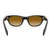 Prada Temple brand logo Acetate (Acetate) Oval Sunglasses Women's Black