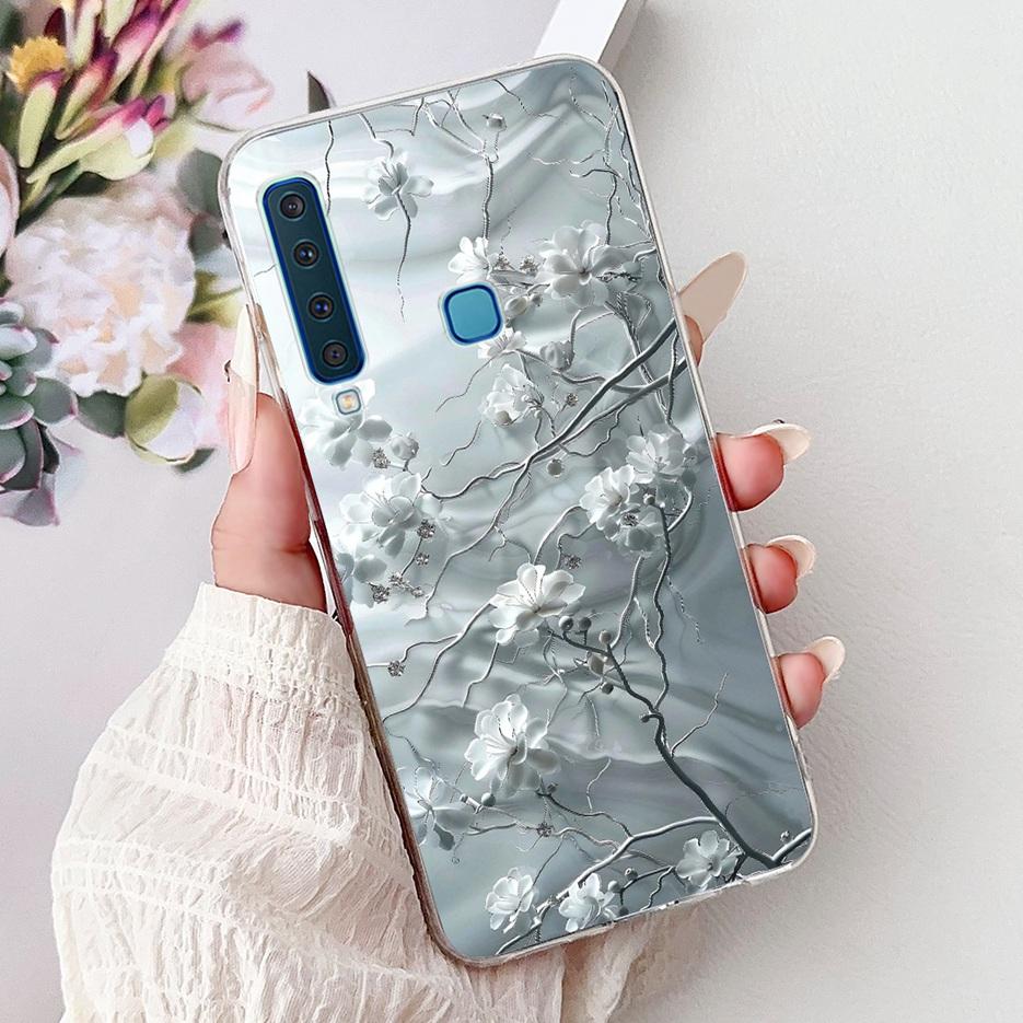 For Samsung Galaxy A9 2018 Case SM-A920F Cool Design Fashion Painted Cover Soft Silm Phone Case For Samsung A7 2018 A750F Fundas