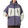 Women Solid Stripe Rain Jacket Outdoor Plus Waterproof Hooded Raincoat Windproof