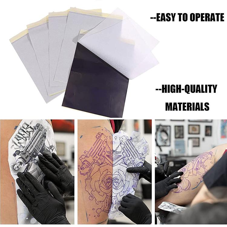 A4 Size Tattoo Transfer Paper Thermal Copy Thermal Paper for Tattoo Transfer Machine Makeup Tools Accessory