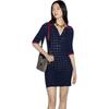 SS24 Short Sleeved Dress Women's Dark Blue 792041-XKD4C-4735