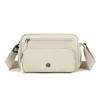 Small Square Bag Women's Water-Repellent Crossbody Bag Shoulder Bag Solid Color Mother Bag