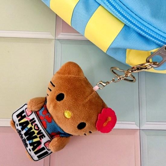 All of Home Hawaiian Tanning Kitty Doll Keyring Cat Keyring Bag Ring, a popular character in Korea