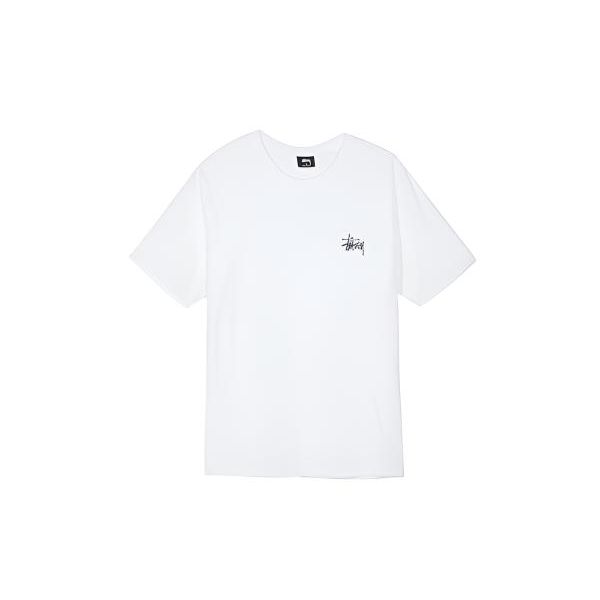 Stussy Klassisches Basic Bedrucktes Kurzarm American Vintage T-Shirt Unisex Tops 1904257