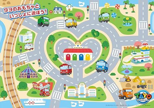 Bandai Tayo the Little Bus: Strong Construction Site Playset (Bonus: Tayo the Little Bus Play Seat)