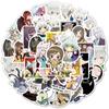 50ks Japonské Manga Girl's Fate Stickers Samolepky na zavazadla Vtuber Samolepky na hrnky Samolepky na dekorace na notebook