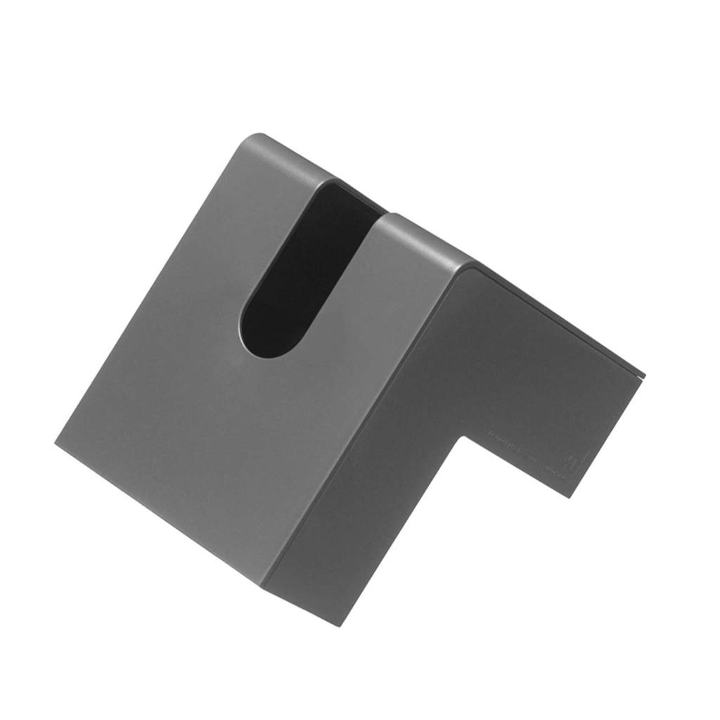 h concept +d Folio Tissue Case, Black, D-660-BK, Tissue Box, Soft Tissue, Soft Pack, L-Shaped, House-Shaped, Compact