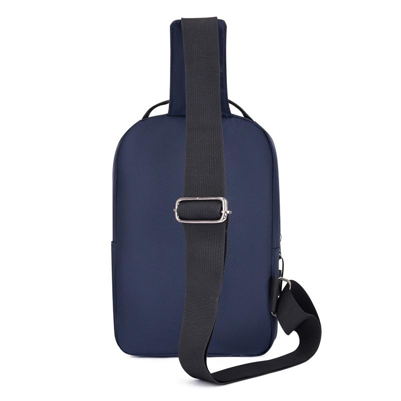 Chest Bag for Men New Large Capacity Shoulder Korean Version Travel Lightweight Nylon Crossbody Backpack
