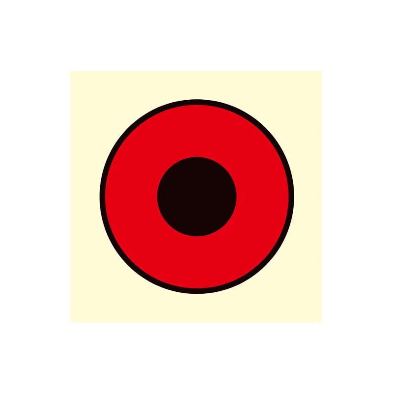 IMO Marine Photoluminescent Fire Alarm Button Sign