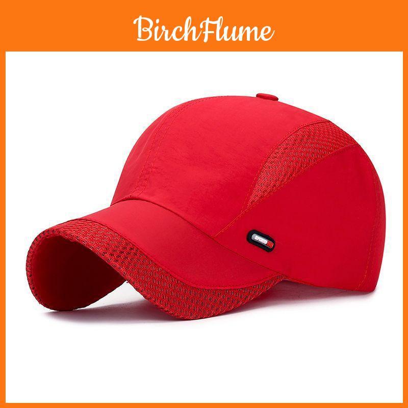 Modern Summer Baseball Cap With Breathable Polyester For Mens Outdoor Sun Protection