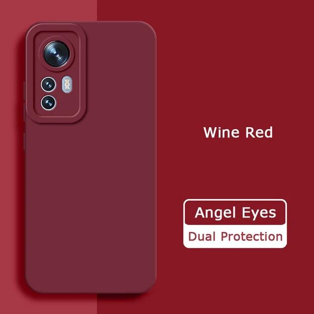 Angel Eyes Liquid Silicone Case for XiaoMi Mi 12 12T 13T Mi13T Pro Mi12T Mi13 Mi12X 5G Pro Soft Lens Protective Cover