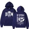MF Doom Madvillain Metal Face Sweat à capuche Rap des années 90 Vêtements de sport Vêtements pour femmes Sweat à capuche décontracté gothique