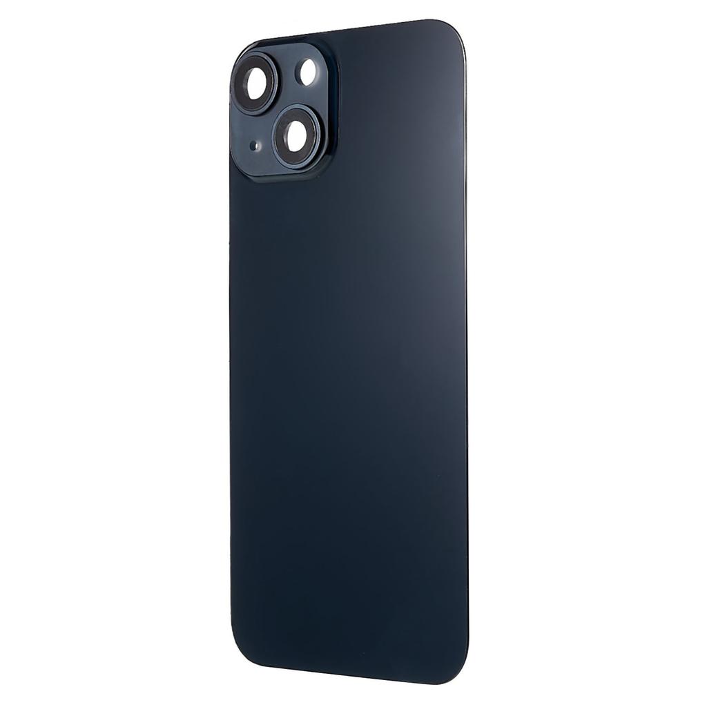 For iPhone 14 Battery Housing with Bracket+Camera Lens Cover+Magnetic Ring Replacement Part (without Logo)