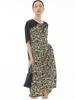 Xitao False Two Pieces Print Dress WMD6336