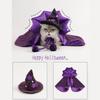 Soft Fashiona Hat Gothicism Witches Costume Hat Outdoor Activity Pet Hat for Kittens and Puppy Parties Event