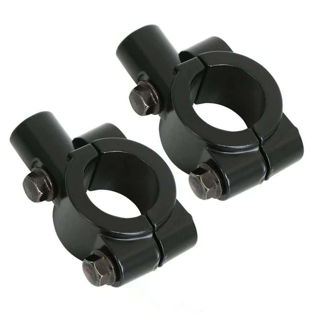 

MAKGAGAAI Motorcycle Mirror Mount Clamp, Mirror, Holder, For Motorcycle Mirrors, Mounting Clamp, Compatible with 10mm