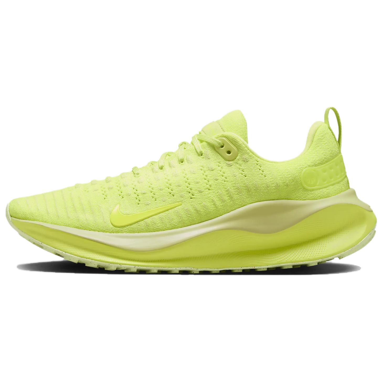 

Новые женские кроссовки для бега Nike React Infinity Run Flyknit 4 с низким верхом, устойчивые к скольжению и износу, для повседневной носки, зеленые DR2670-700 39