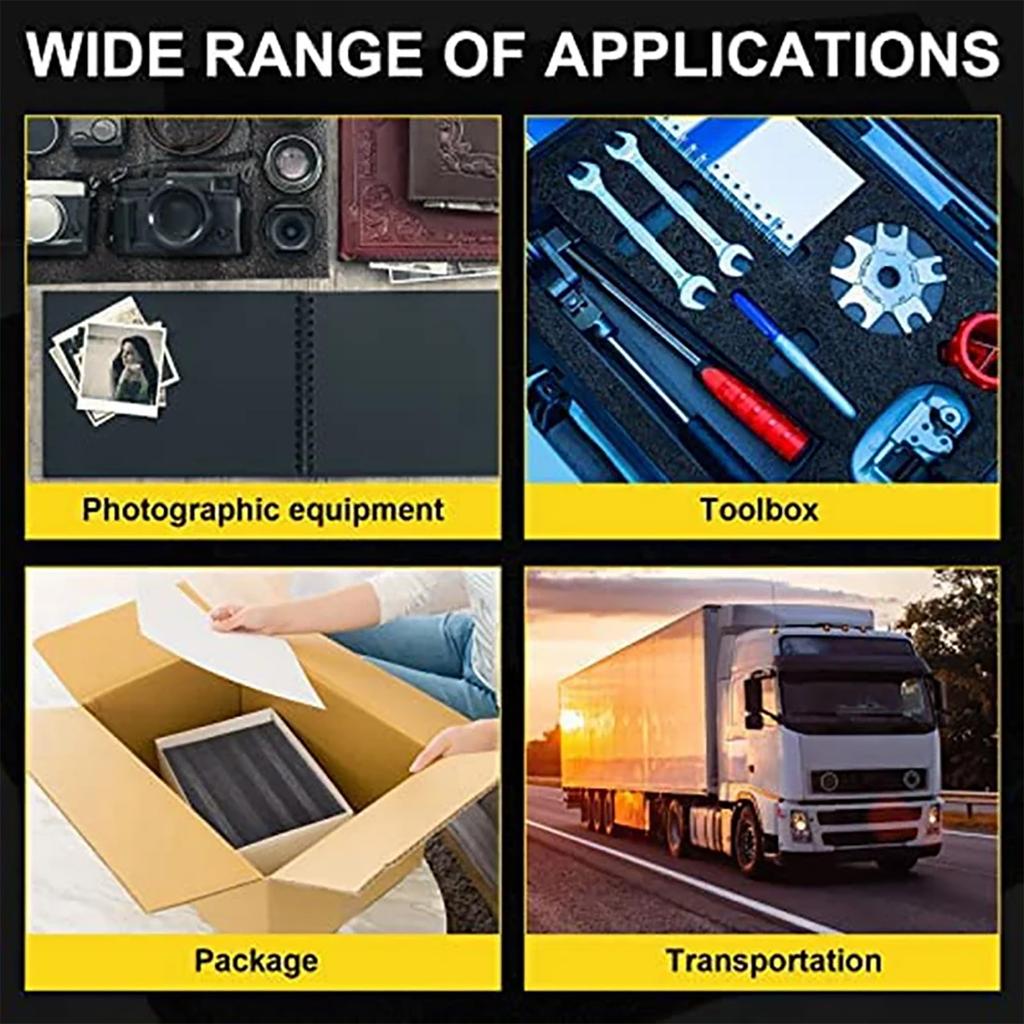 Lightweight Polyethylene Foam Pads Inserts Suitable For Protective Cushioning In Shipping Moving Home And Commercial Use