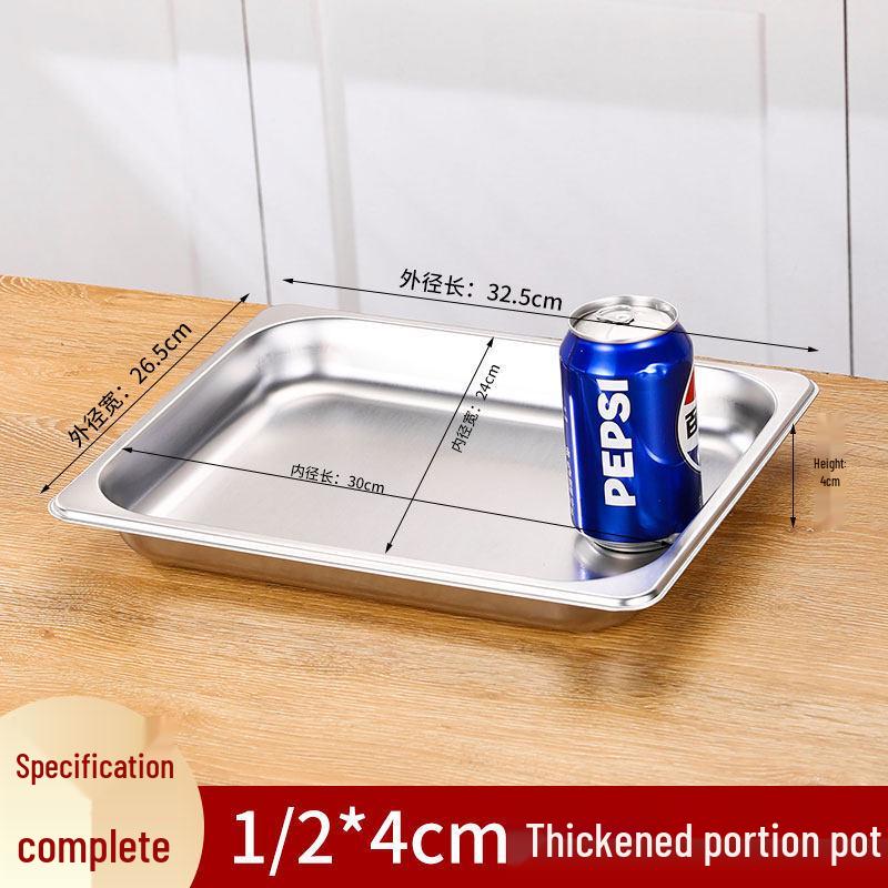 

Stainless Steel Rectangular Food Pan
