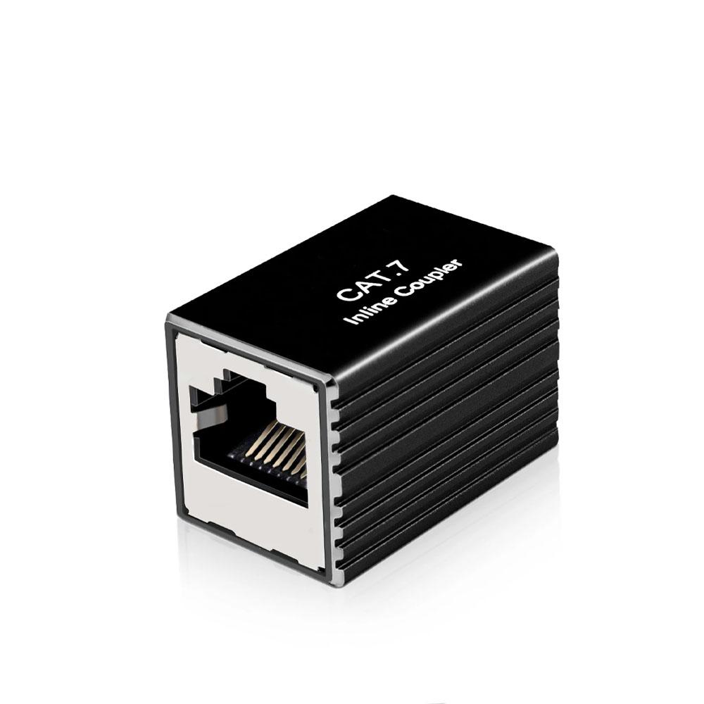 RJ45 Coupler Female‑to‑Female 10Gbps Shielded Stable Transmission Ethernet Connector for Cat5e Cat6 Cat7 Network Extension