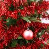 60/1.5M Christmas Tinsel Garland Twist Foil Tinsel Garland Xmas Hanging Decoration Home New Year Birthday Decorative Supplies