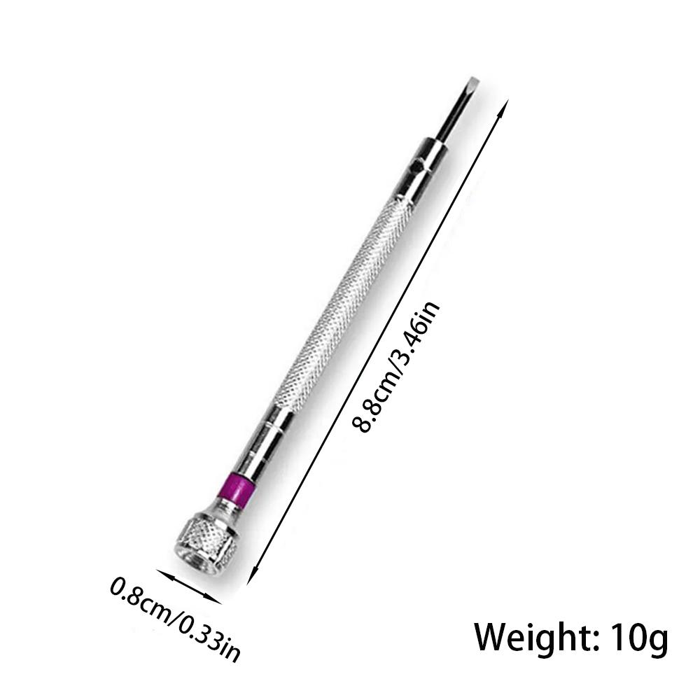 1/13pcs Precision Screwdriver 0.6-2.0mm Watch Repair Tool  For Home Watch Eyeglasses Jewelry Repair