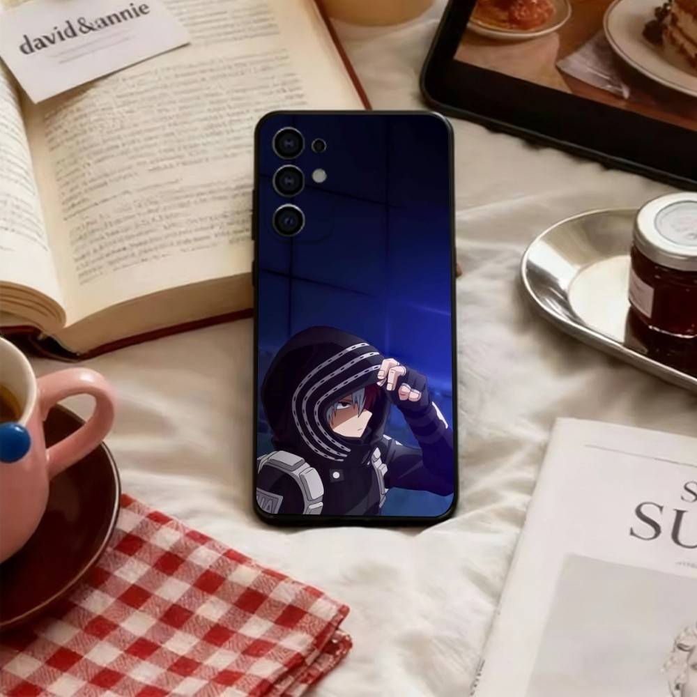 

Shoto Todoroki Phone Case For Samsung S25,S24,S21,S22,S23,S30,Ultra,S20,Plus,Fe,Lite,Note,10,Soft Black Cover Samsung S21 s305G