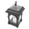 Solar Outdoor Lantern Hanging Solar Powered Warm Light Lamp Table Candle Lantern for Garden Yard