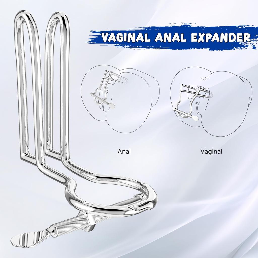 Adjustable Butt Plug Sex Toys Anal Expander Vagina Dilator Stainless Steel Plugs SM Adult Sex Toys for Men Women Anal Plugs