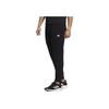 Adidas Solid Knit Jogger Pants Men Bottoms Black HE7444