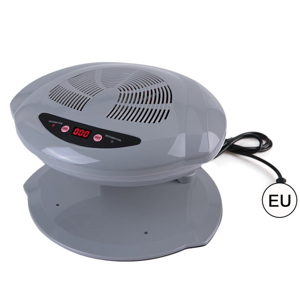 

2 in 1 Grey CoolWarm Air Blow Temperature Sensor Nail Polish Dryer Machine