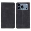 For iPhone 17 Pro Case Strong Magnetic PU Leather Phone Cover Calf Texture