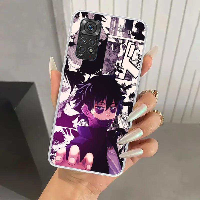 My Hero MHA Dabi Bnha Phone Case for Xiaomi Redmi Note 15 14 14S 13 12S 12 Pro 11S 11 Plus 11T 11E 10S Soft Funda Print Shell Re