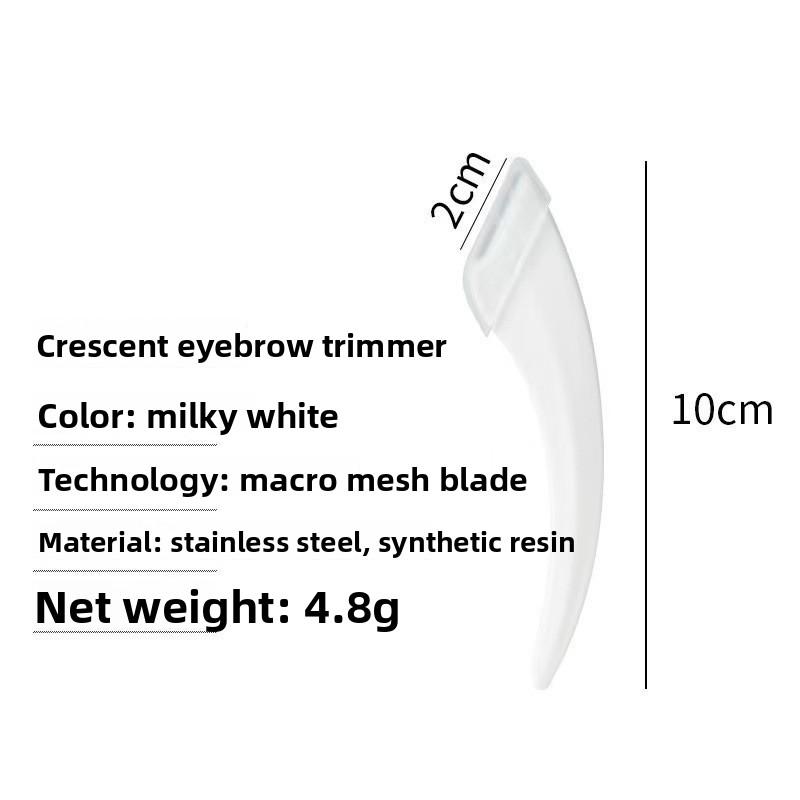 Eyebrow Trimmer, Stainless Steel Eyebrow Scissors With Comb, Eyebrow Trimming Scissors Hair Removal Beauty Tools