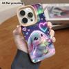 Phone Case: Lambskin 2D Flat Samsung Galaxy A34 A35 M05 M06 S20 S22 S21 FE Plus 5G Protective Case, Gradient Rabbit, Christmas and Halloween Gifts