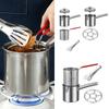 Mini Chicken Fried Pan 304 Stainless Steel Frying Strainer Basket Tempura Deep Fryer Pot  Kitchen