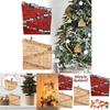 Christmas Countdown Calendar Ornaments Santa Castle Desktop Decoration Crafts
