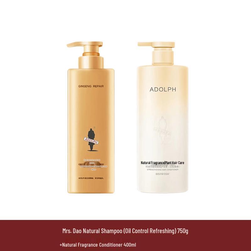Adore Ginseng Oil Control Shampoo & Conditioner Set